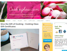 Tablet Screenshot of cookinghow.com